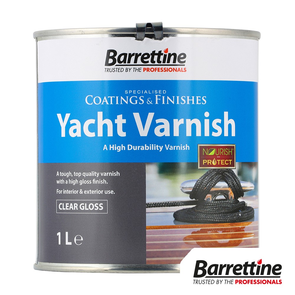 Timco Yacht Varnish 1L - Clear Gloss