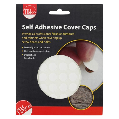 Timco Self-Adhesive Cover Caps - Colours