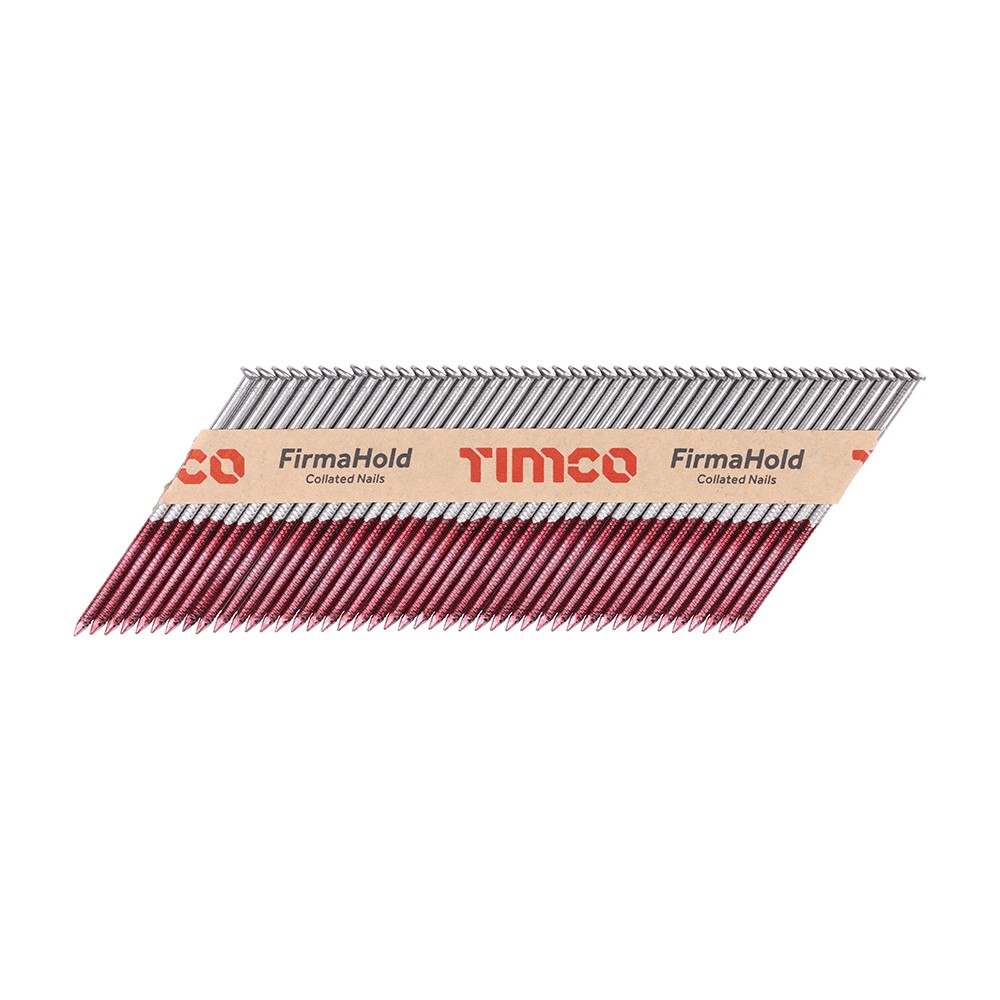 Timco FirmaHold CSSR80 3.1 x 80mm Collated Nails Ring Shank 1100 & Fuel Cell - A2 Stainless Steel
