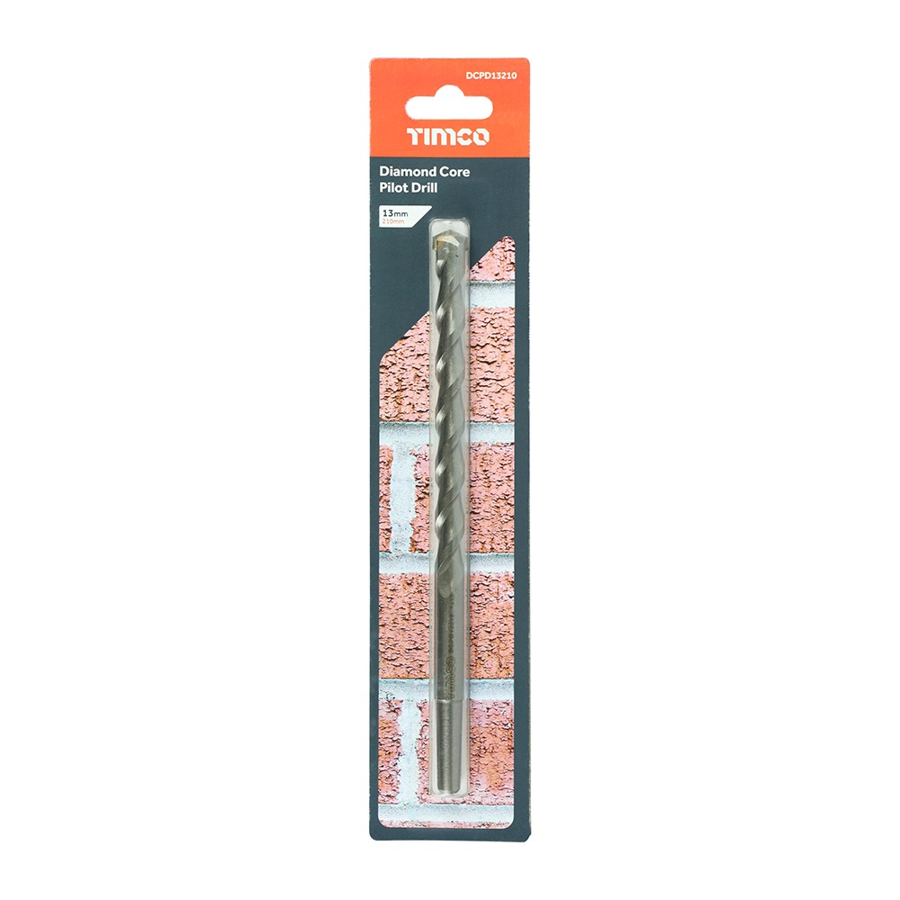 Timco Diamond Core Pilot Drill Bit 13 x 210mm
