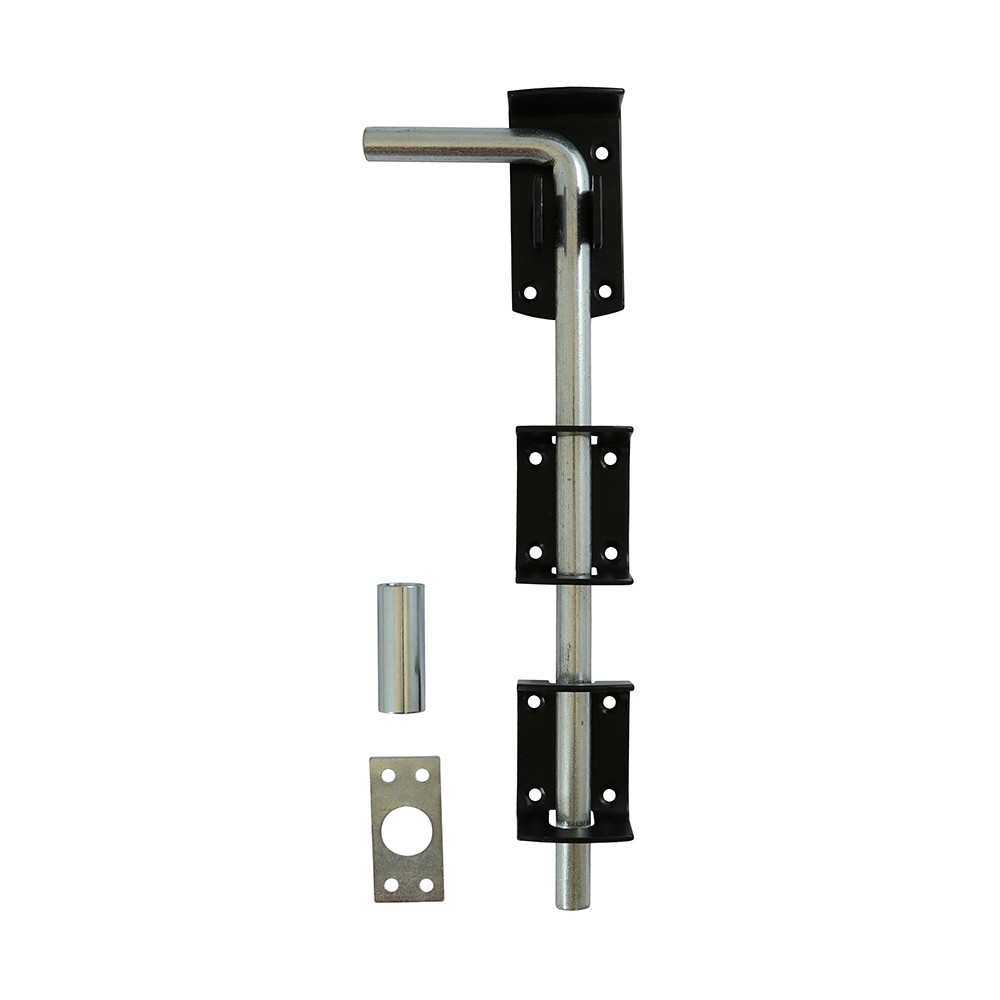 Timco Garage Drop Down Bolt - Black