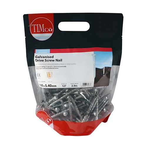 Timco Drive Screws - Galvanised 2.5kg