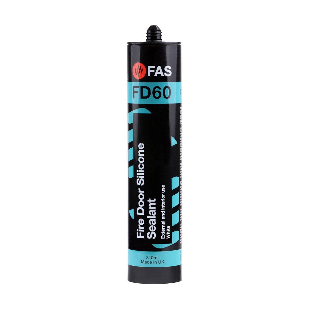 Timco Fire Door Silicone Sealant 310ml - White