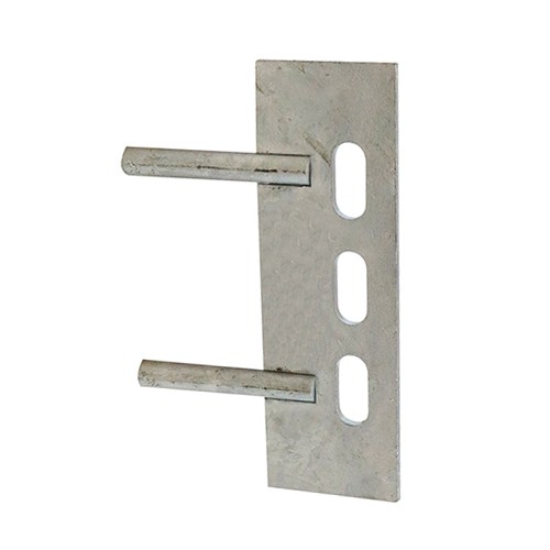 Timco Gravel Board Clip - Twin Pin - Galvanised
