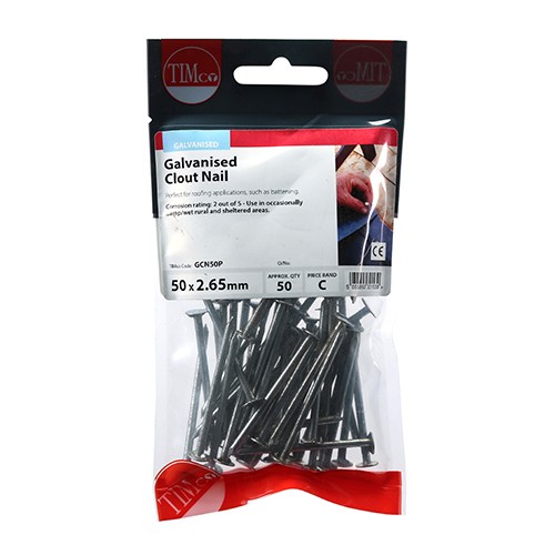 Timco Clout Nails - Galvanised