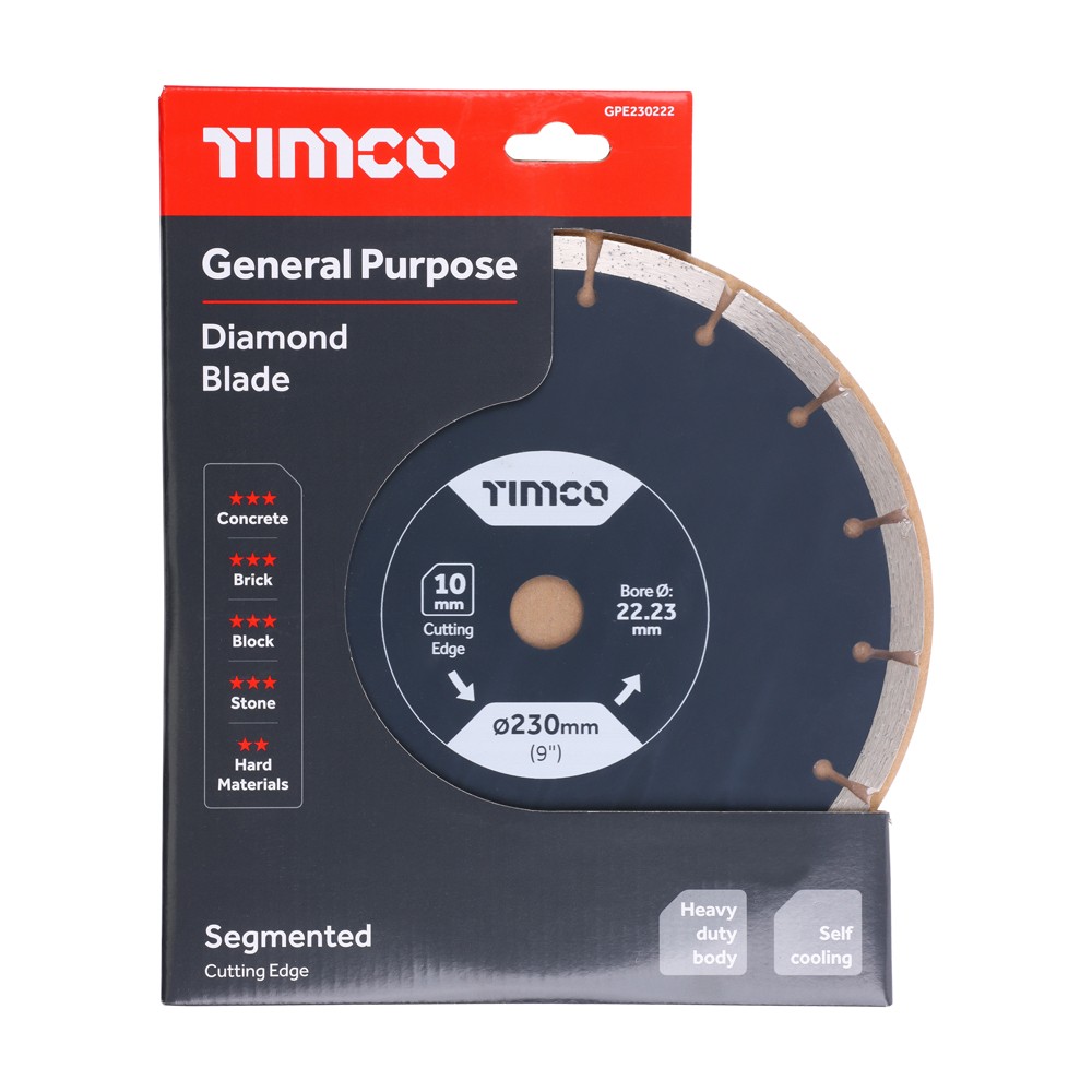 Timco General Purpose Diamond Blade - Segmented