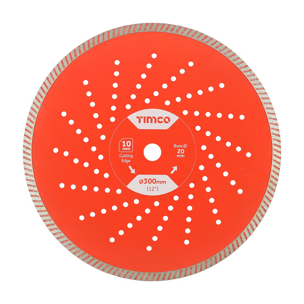 Timco Trade Diamond Blade 300 x 20mm - Continuous