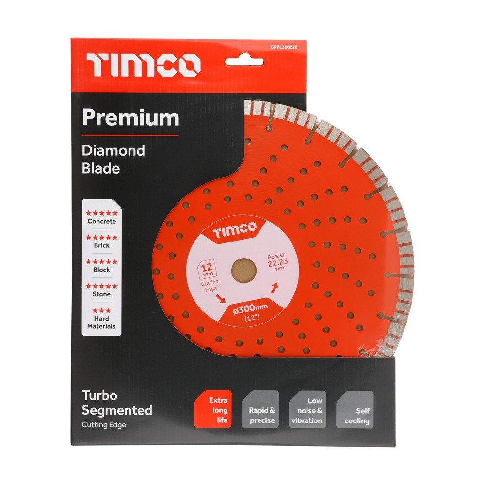 Timco Premium Diamond Blade - Turbo Segmented