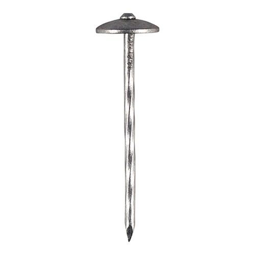 Timco Spring Head Nails 65 x 3.35mm - Galvanised 2.5kg