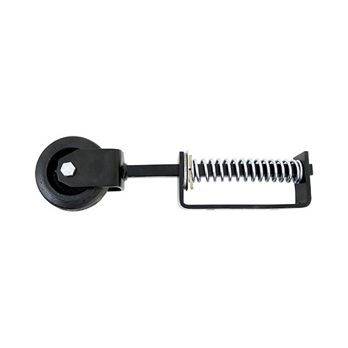 Timco Spring Loaded Field Gate Wheel - Heavy Duty - Black