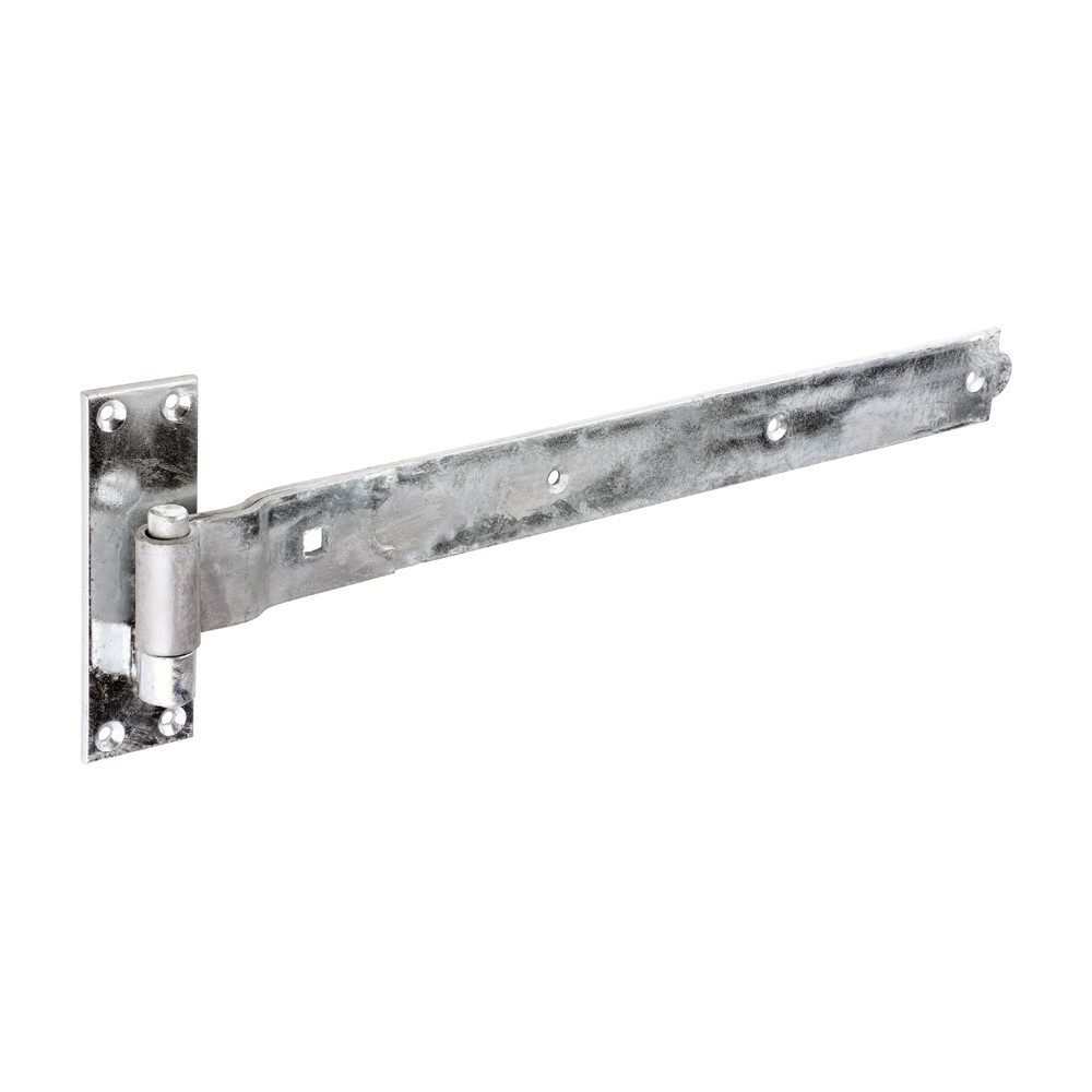 Timco Pair of Cranked Band & Hook On Plates - Hot Dipped Galvanised