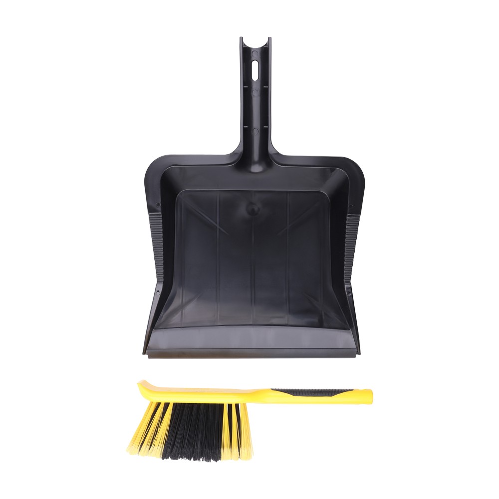 Timco Bulldozer Heavy Duty Dustpan & Brush Set