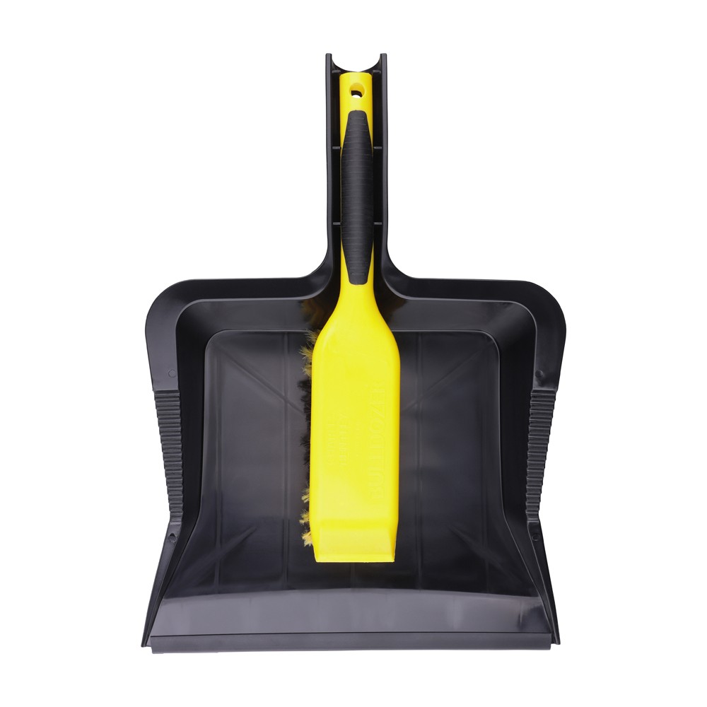Timco Bulldozer Heavy Duty Dustpan & Brush Set