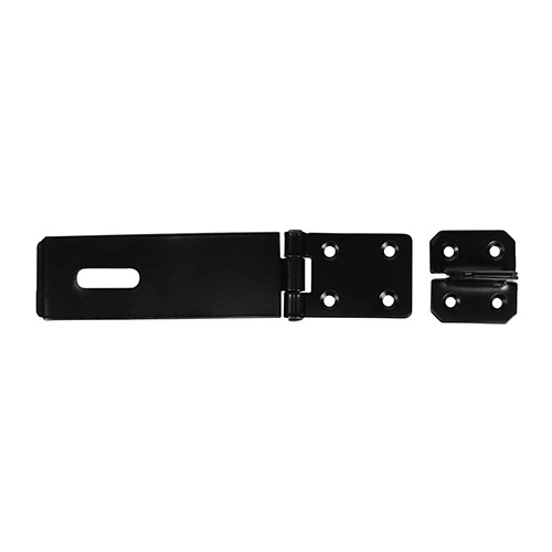 Timco Safety Pattern Hasp & Staple - Black