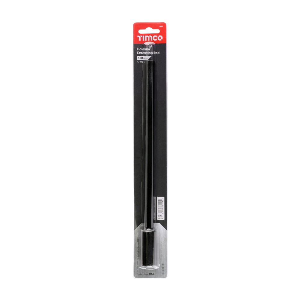 Timco Holesaw Hex Shank Extension Rod 300mm