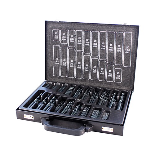 Timco Roll Forged Jobber Drill Bit Set HSS 170pc