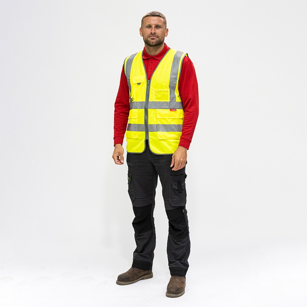 Timco Hi-Visibility Executive Vest - Yellow