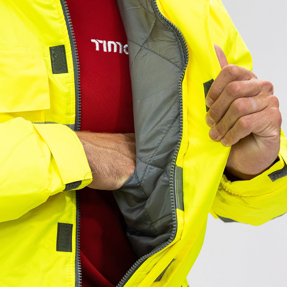 Timco Hi-Visibility Bomber Jacket - Yellow