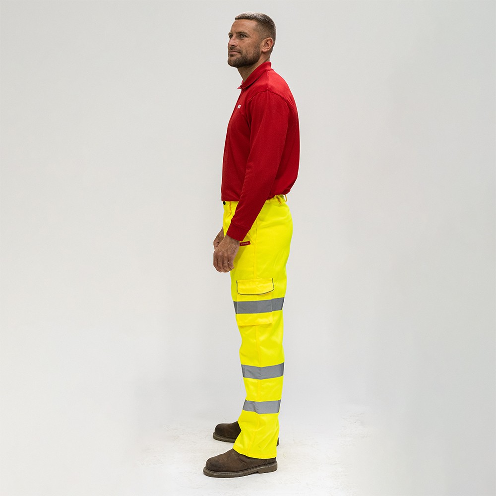 Timco Hi-Visibility Executive Trousers - Yellow