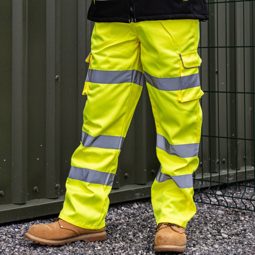 Timco Hi-Visibility Executive Trousers - Yellow