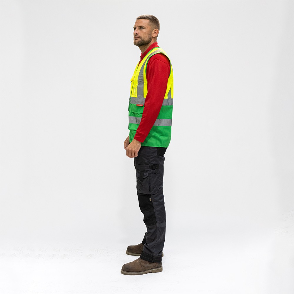 Timco Hi-Visibility Executive Vest - Yellow & Green