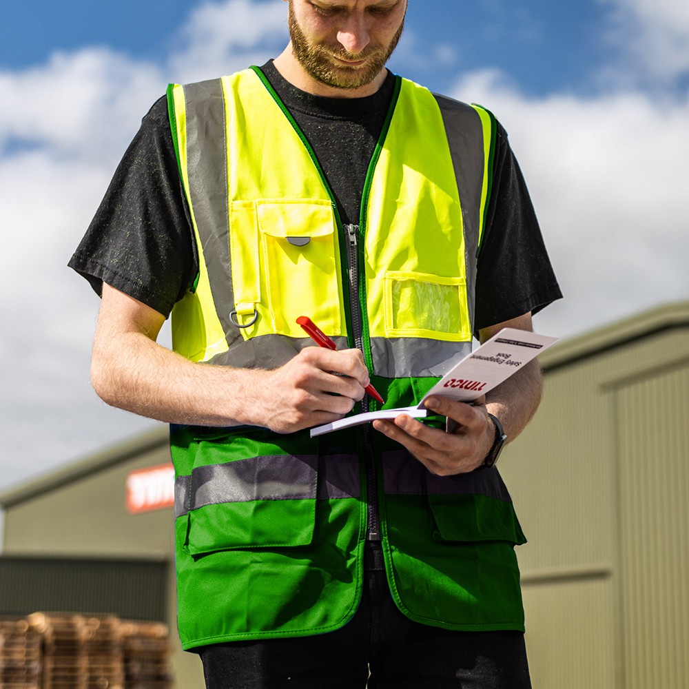 Timco Hi-Visibility Executive Vest - Yellow & Green