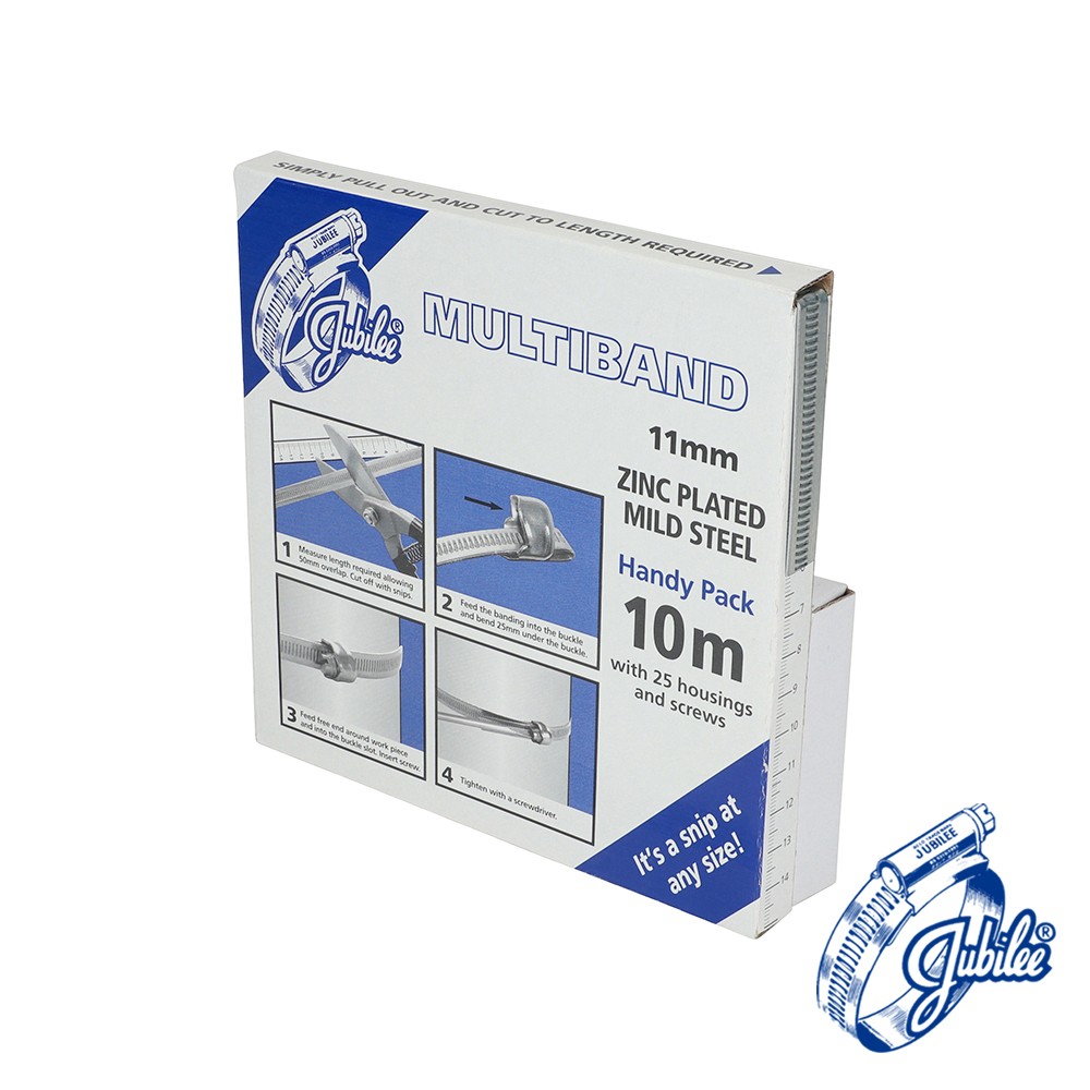 Timco Multiband Mild Steel Handy Pack Housing Screws 11 x 10mm - MB1708
