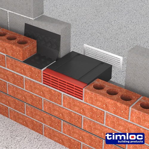 Timco Timloc Airbrick - Plastic - 215 x 69 x 60mm