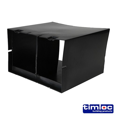 Timco Timloc Through-Wall Cavity Sleeve for Two Airbricks Stacked - 1202/2