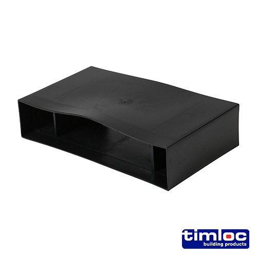 Timco Timloc Underfloor Vent - Horizontal Rear Extension - 1206