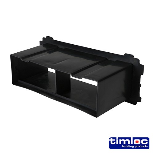 Timco Timloc Through-Wall Cavity Sleeve Extension - Black