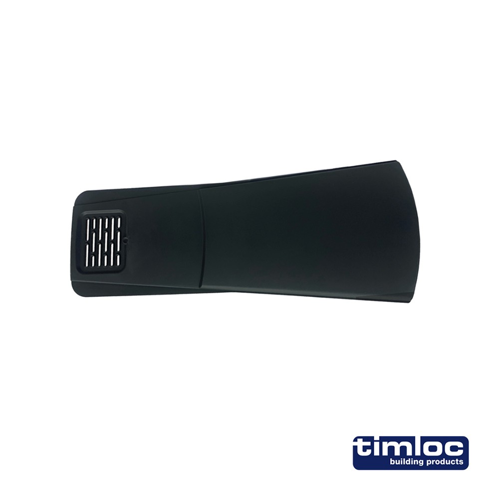 Timco Timloc Ambi-Verge Universal Dry Fix Verge System - Black - 99143