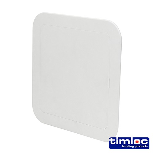 Timco Timloc Access Panel - Plastic - Clip Fit - White