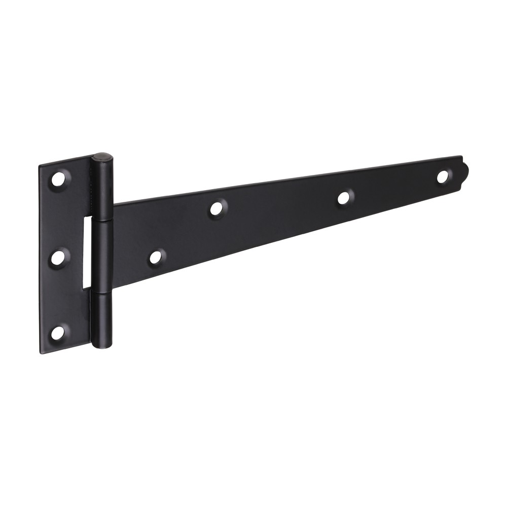 Timco Pair of Light Tee Hinges - Black