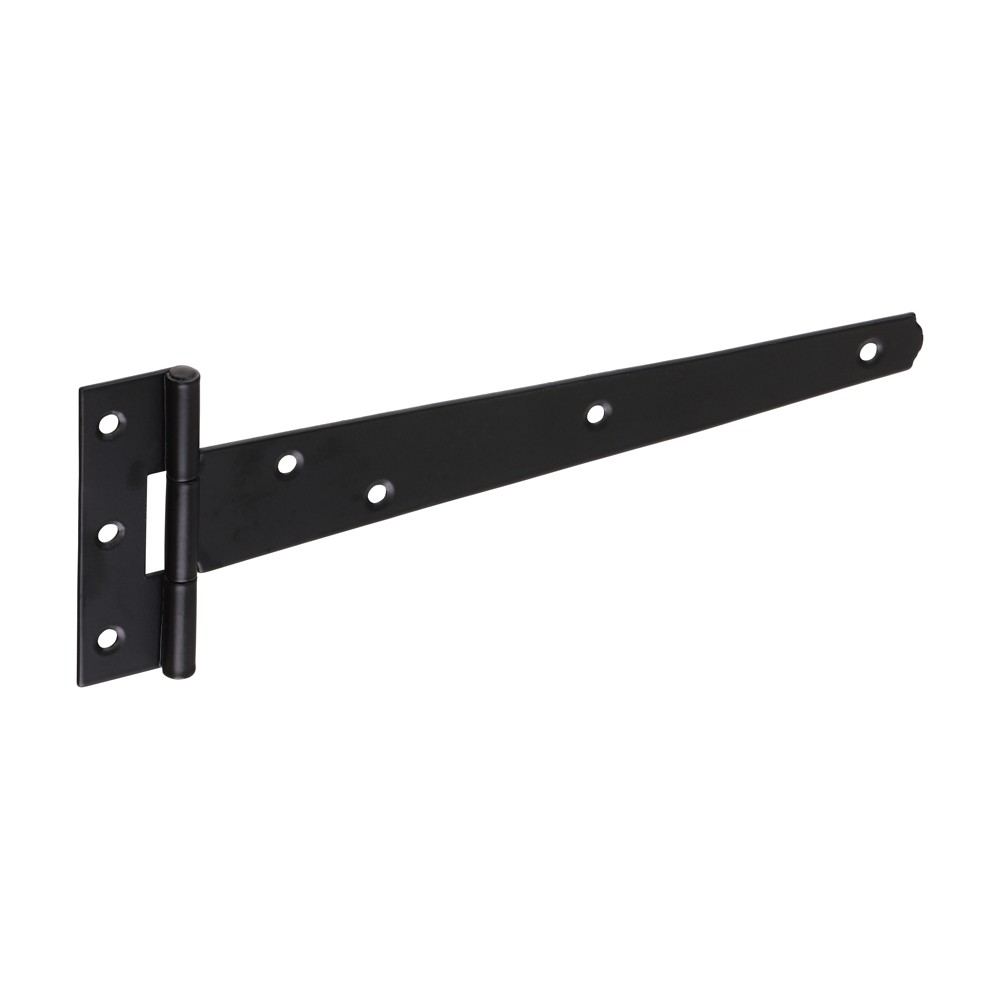 Timco Pair of Light Tee Hinges - Black