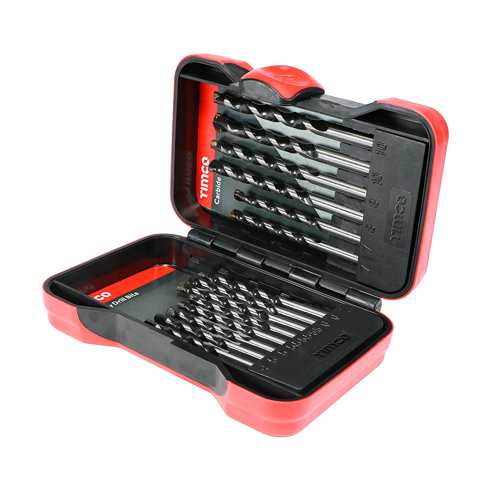 Timco Masonry Drill Bit Set 15pc