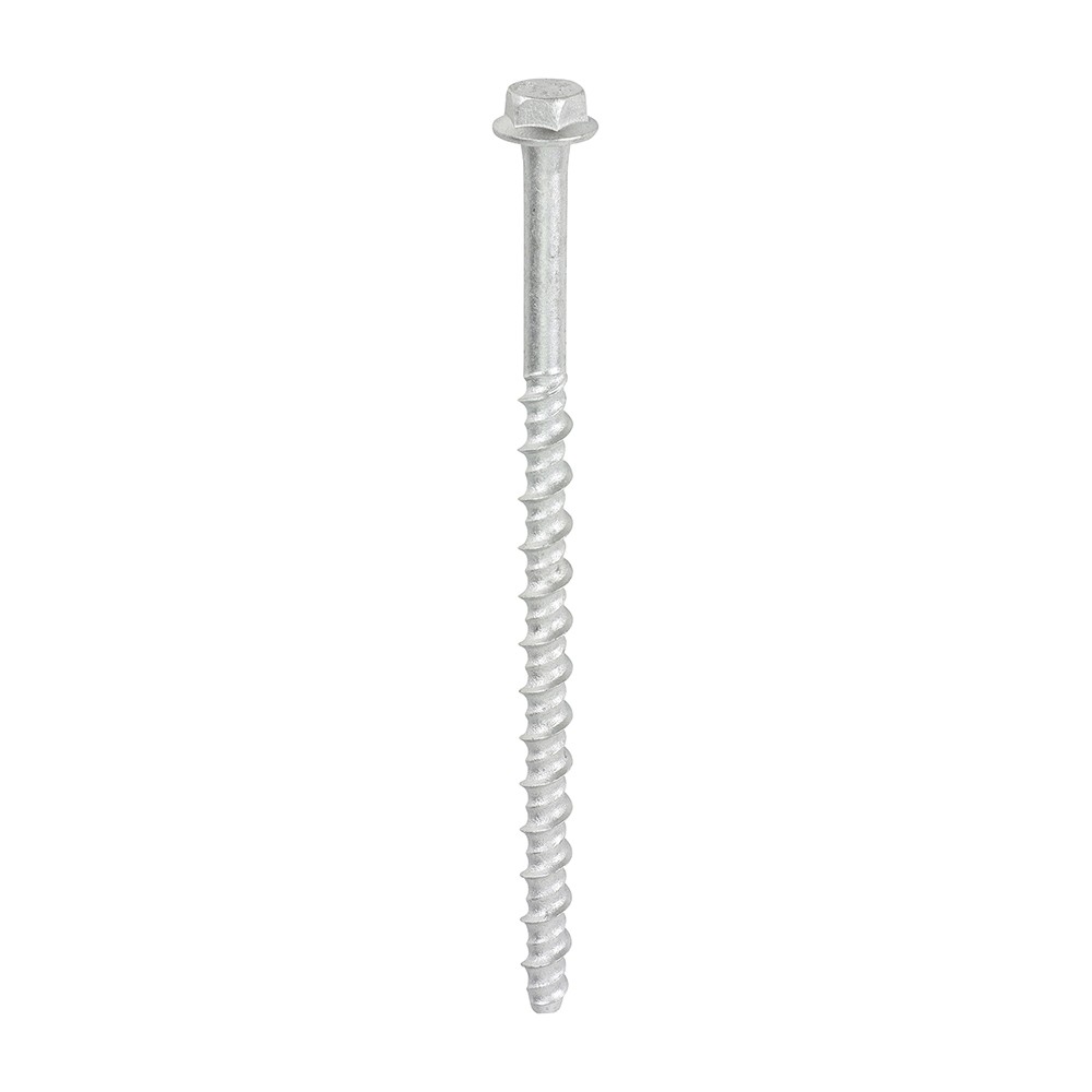 Timco Multi-Fix Masonry Bolts Hex Flange - Silver