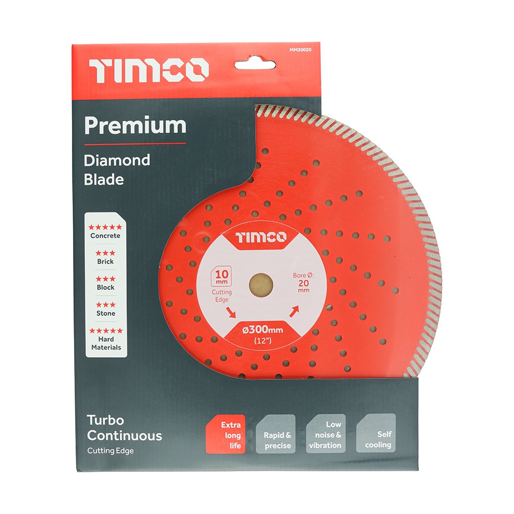 Timco Premium Diamond Blade - Turbo Continuous