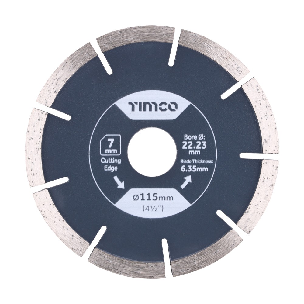 Timco Mortar Raking Diamond Blade - Segmented