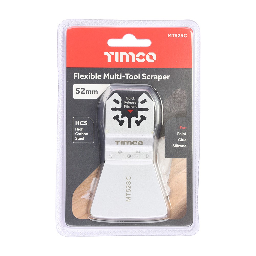 Timco Multi-Tool Blade 52mm - Flexible Scraper