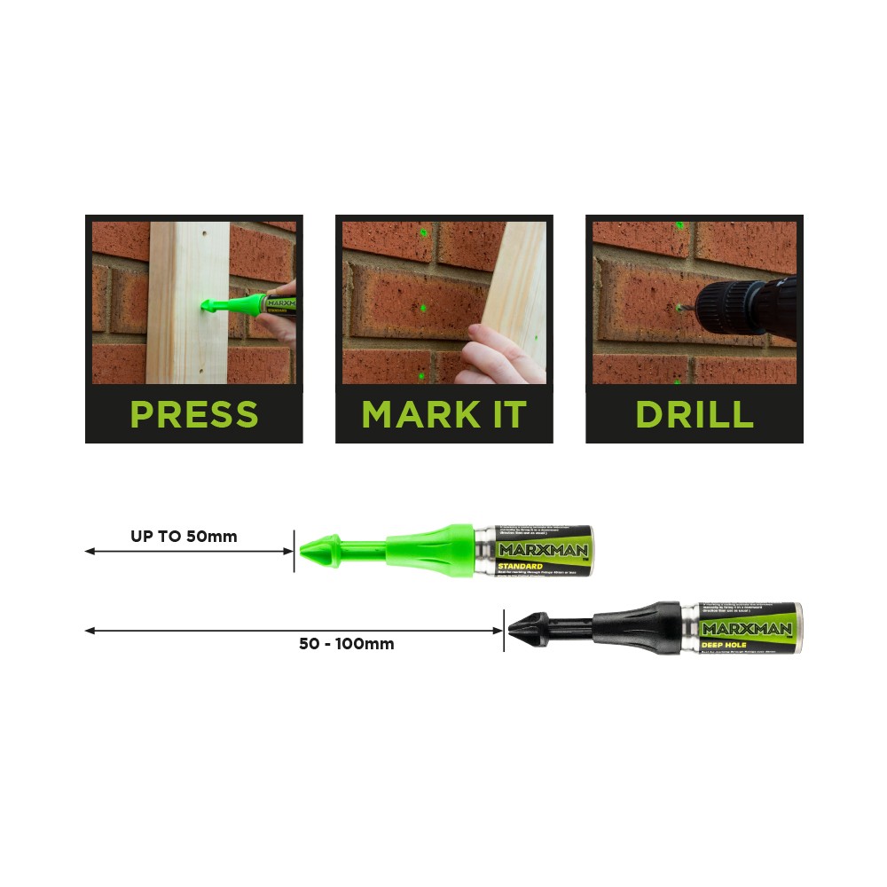 Timco Marxman Pen - Standard & Deep Hole - CDU of 30