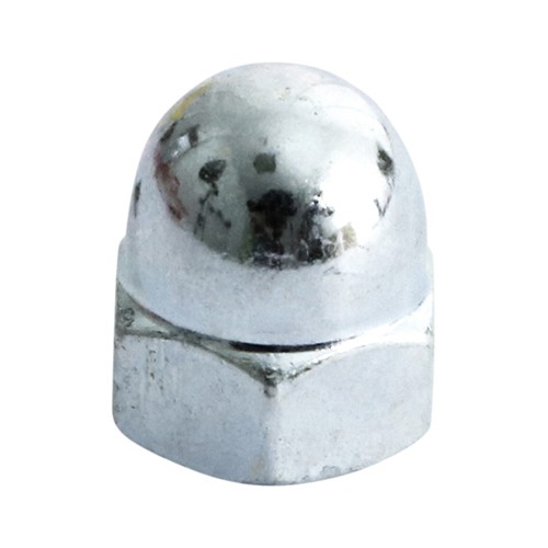 Timco Hex Dome Nuts - Zinc