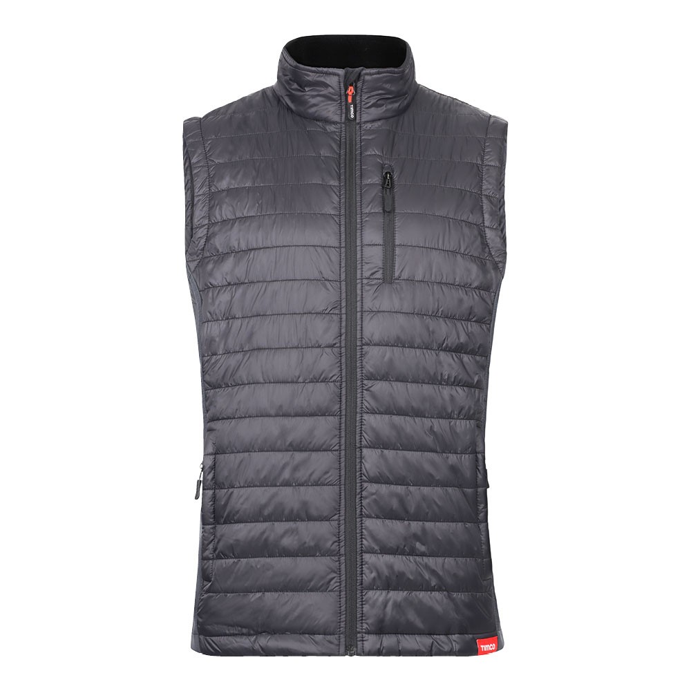 Timco Padded Bodywarmer - Grey/Black