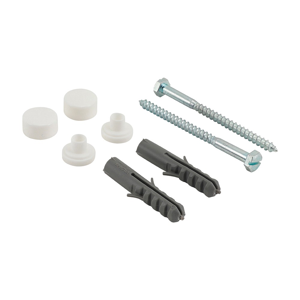 Timco Pan/Bidet Fixing Kit - White