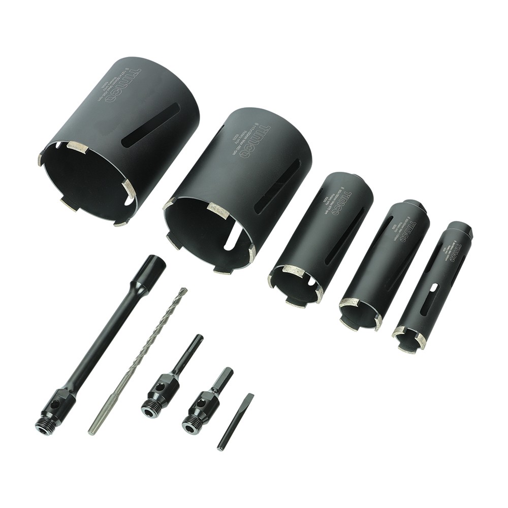 Timco Dry Diamond Core Drill Kit 5pc