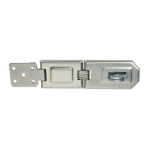 Timco Single Hinged Hasp & Staple - Zinc