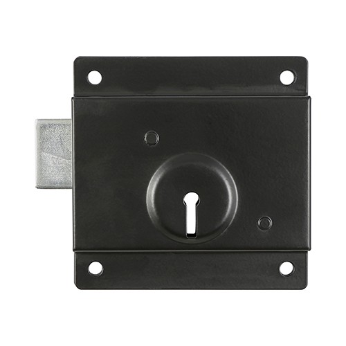 Timco Press Lock - Black