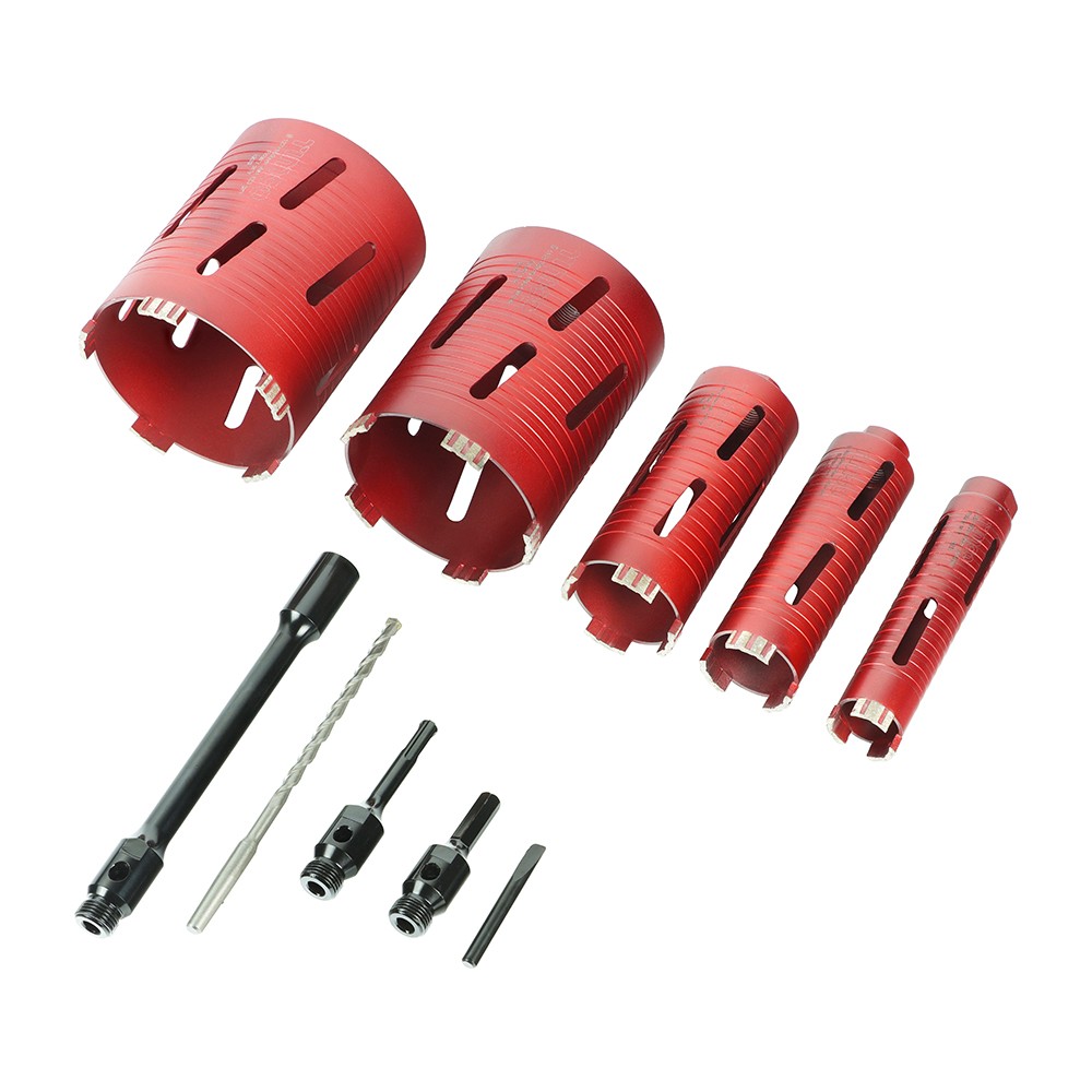 Timco Premium Dry Diamond Core Drill Kit 5pc