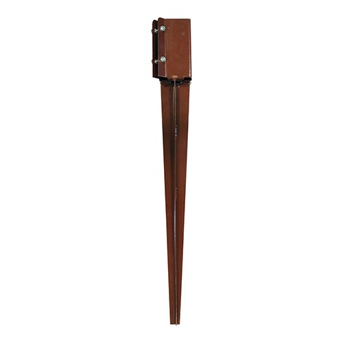 Timco Drive in Post Spike - Bolt Secure - Oxide Red
