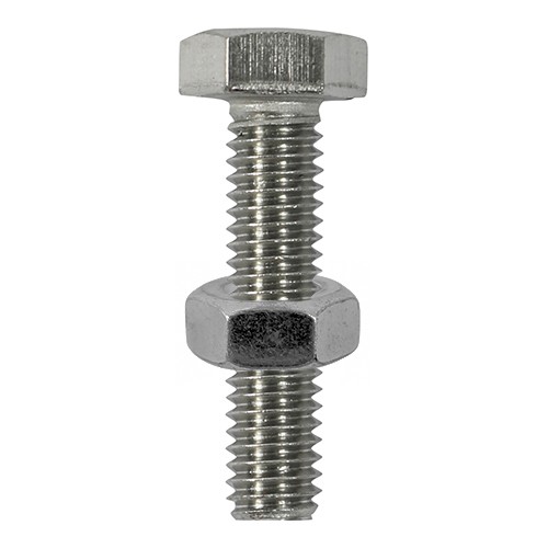 Timco Set Screws & Hex Nuts - Stainless Steel